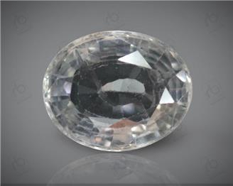Natural Unheated & Untreated Certified White Sapphire  1.91 carats - DIN 89182